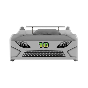 Karsten White Car Bed - Ornate Home