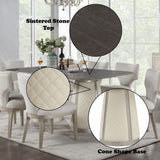 Kasa Champagne Dining Table - Ornate Home