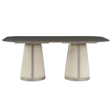 Kasa Champagne Dining Table - Ornate Home
