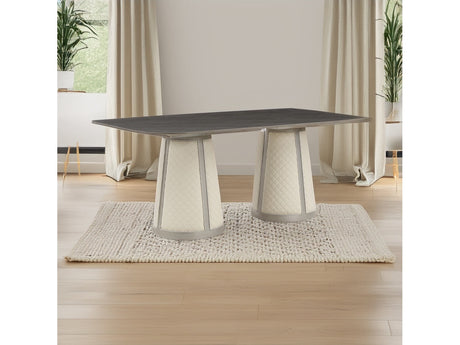 Kasa Champagne Dining Table - Ornate Home