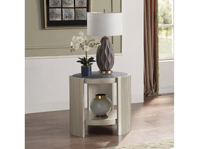 Kasa Champagne End Table - Ornate Home