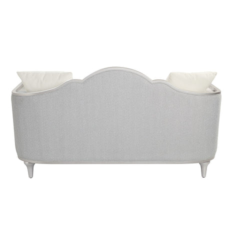 Kasa Champagne Loveseat - Ornate Home