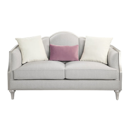 Kasa Champagne Loveseat - Ornate Home
