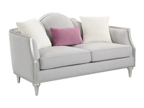 Kasa Champagne Loveseat - Ornate Home