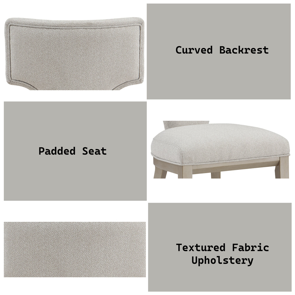 Kasa Champagne Side Chair (Set Of 2) - Ornate Home