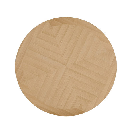 Kasem Oak Round Dining Table - Ornate Home