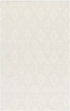 Kasib Cream Hand Woven Area Rug - Clearance - Ornate Home