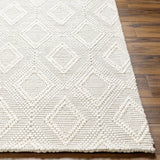 Kasib Cream Hand Woven Area Rug - Clearance - Ornate Home