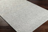 Kasib Gray Hand Woven Area Rug - Clearance - Ornate Home
