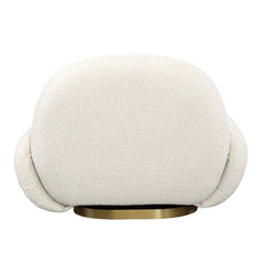 Kass Ivory Swivel Chair - Ornate Home