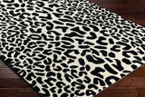 Kass Leopard Print Area Rug - Clearance - Ornate Home