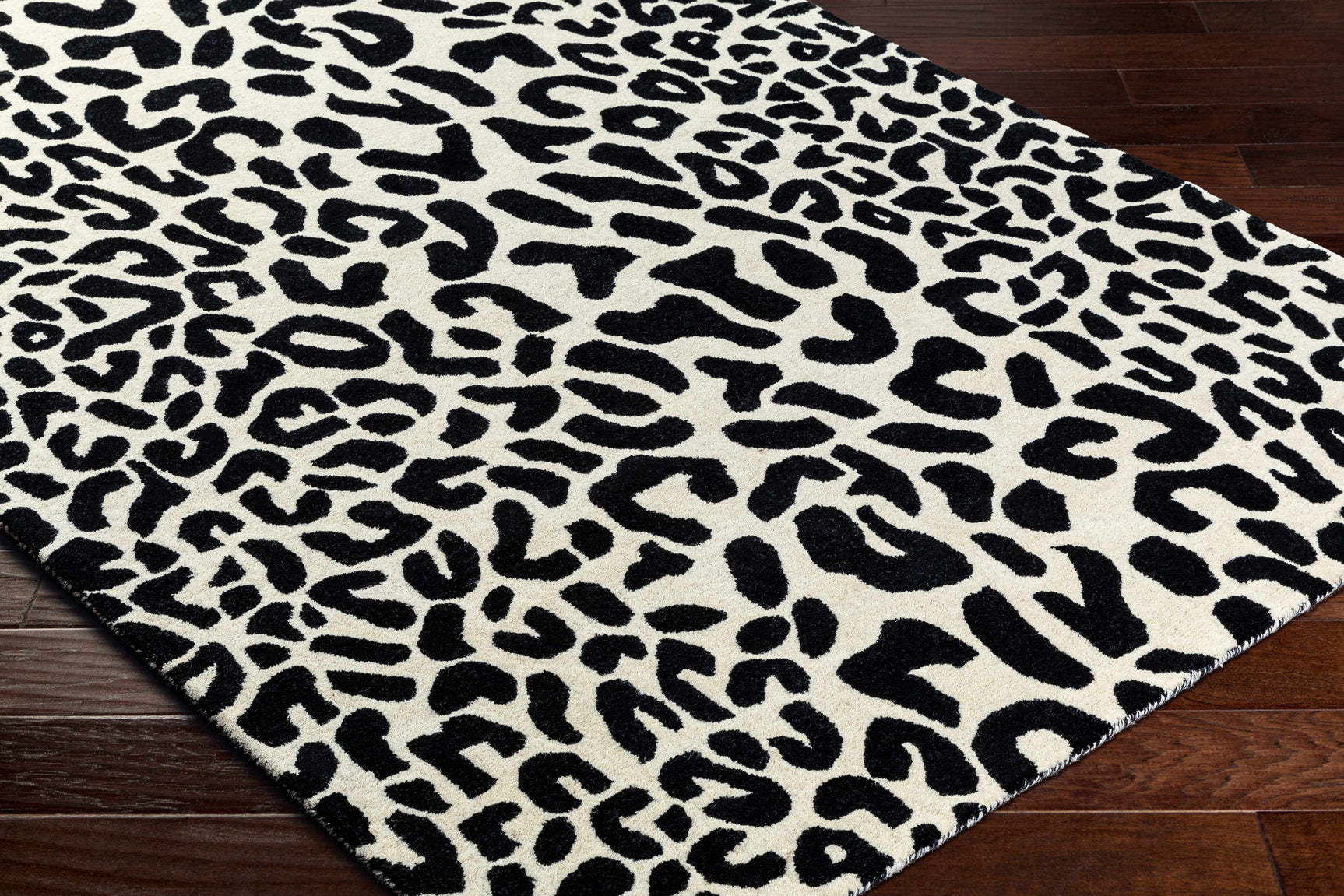 Kass Leopard Print Area Rug - Clearance - Ornate Home