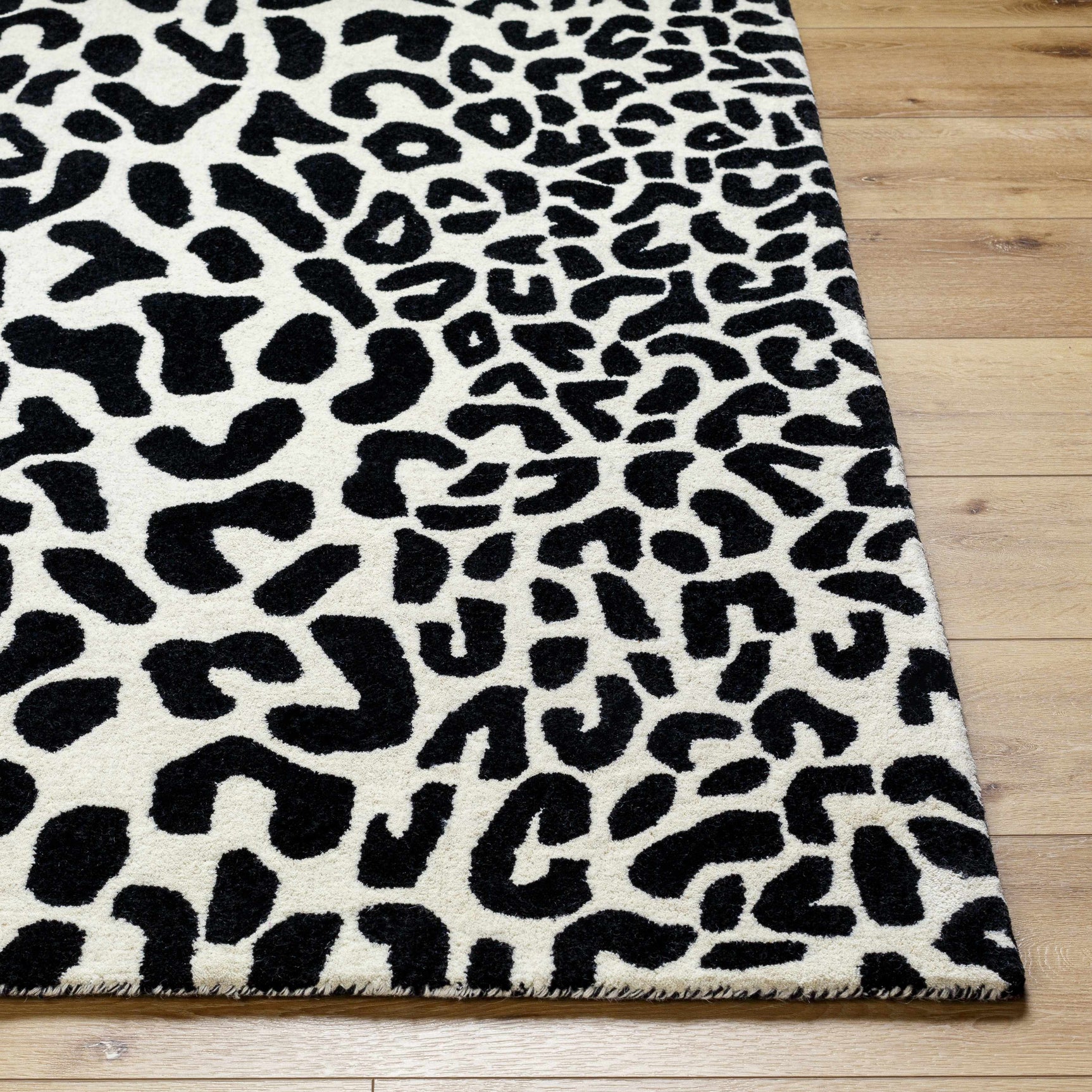 Kass Leopard Print Area Rug - Clearance - Ornate Home