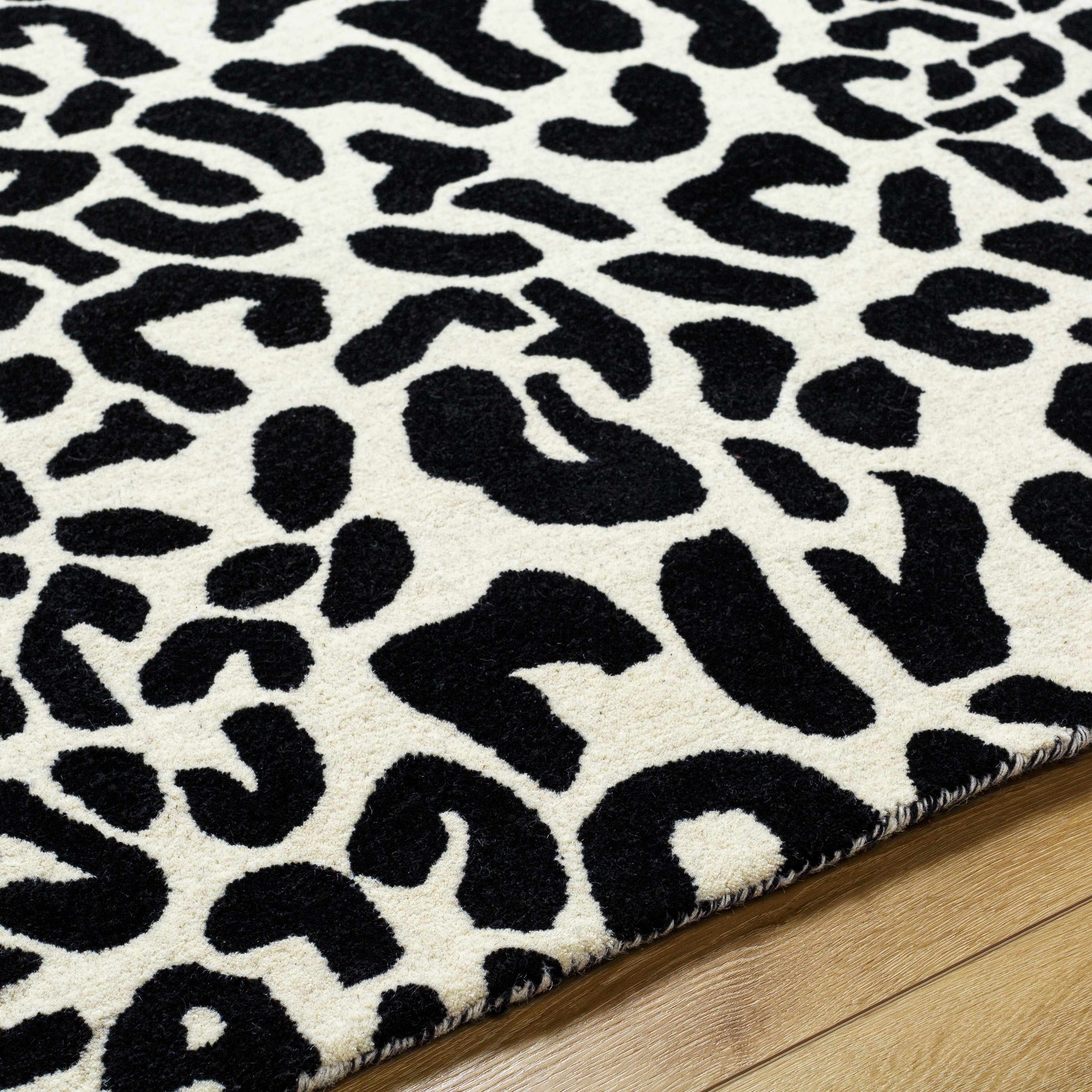 Kass Leopard Print Area Rug - Clearance - Ornate Home