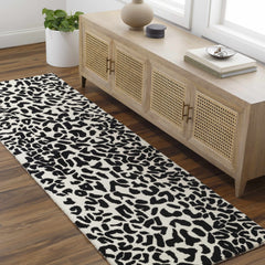 Kass Leopard Print Area Rug - Clearance - Ornate Home