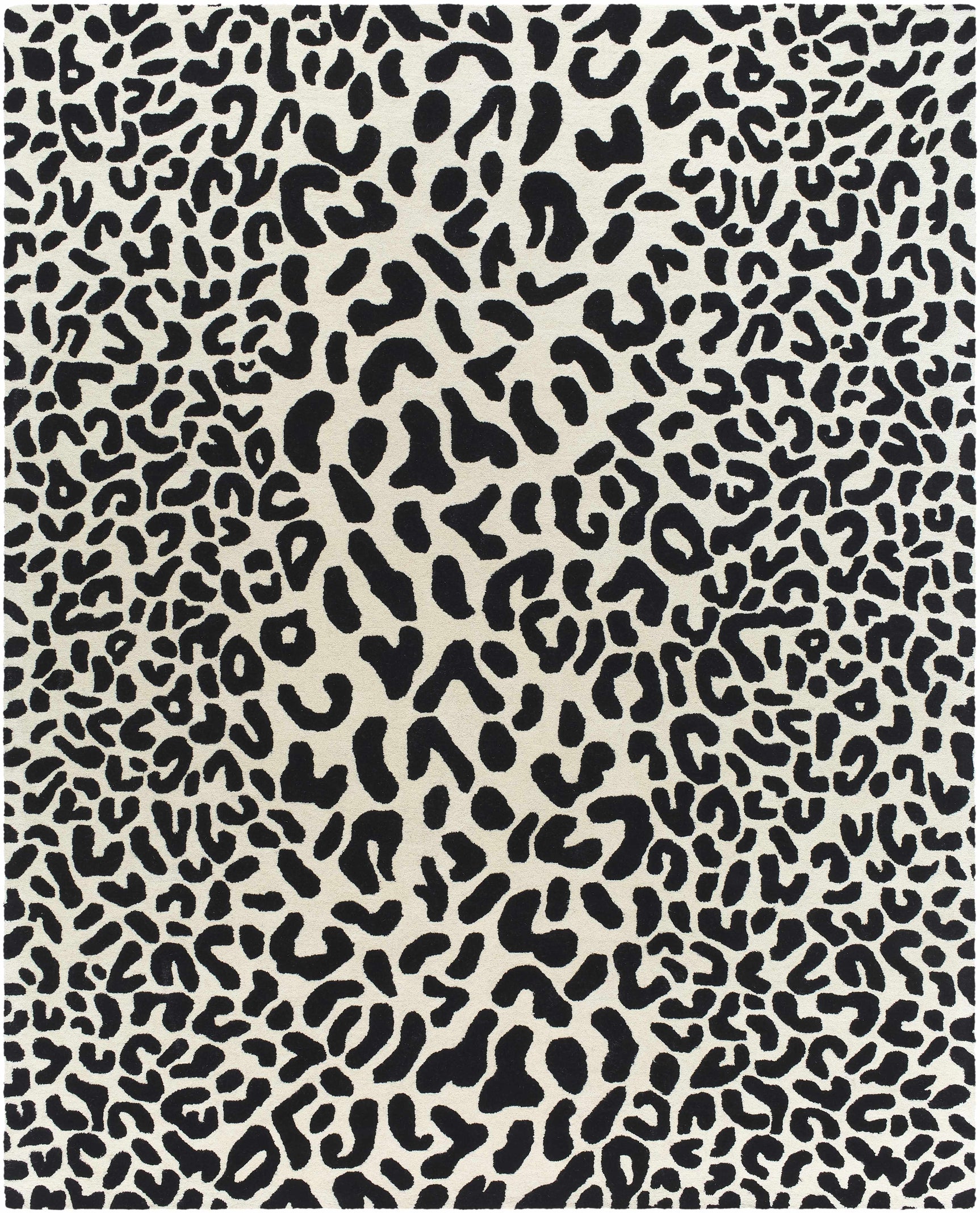 Kass Leopard Print Area Rug - Clearance - Ornate Home