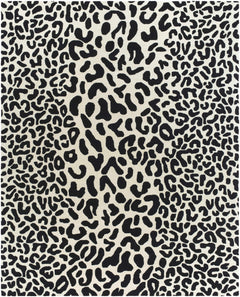 Kass Leopard Print Area Rug - Clearance - Ornate Home