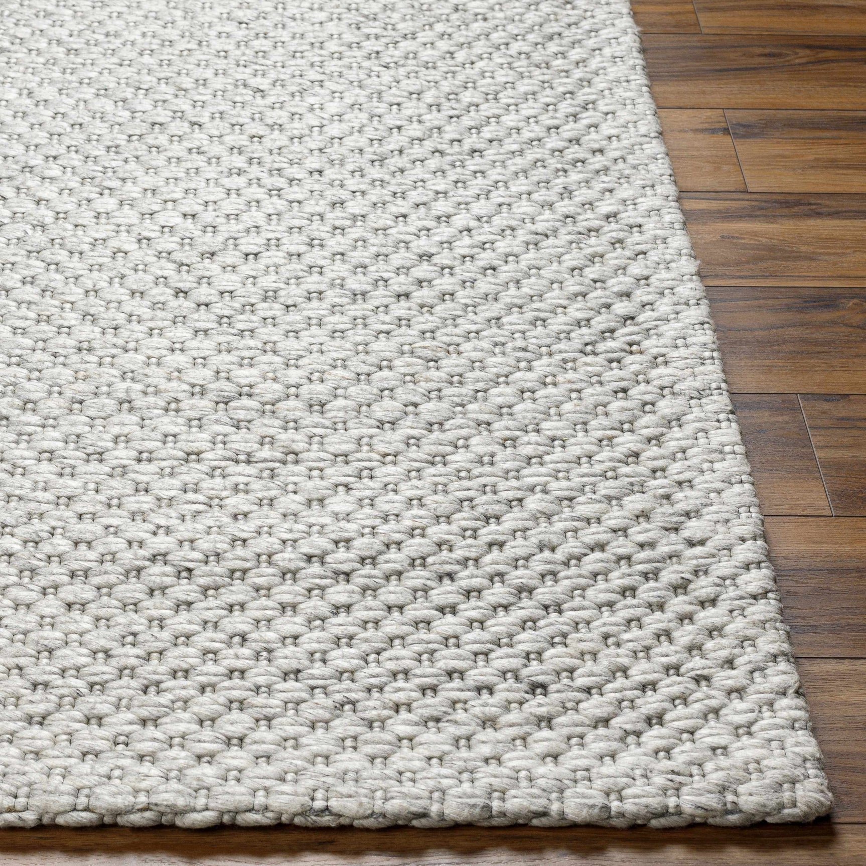Kassa Gray Hand Woven Area Rug - Clearance - Ornate Home
