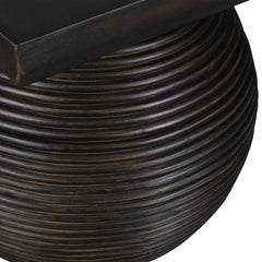 Kasson Black Sphere Leg Coffee Table - Ornate Home