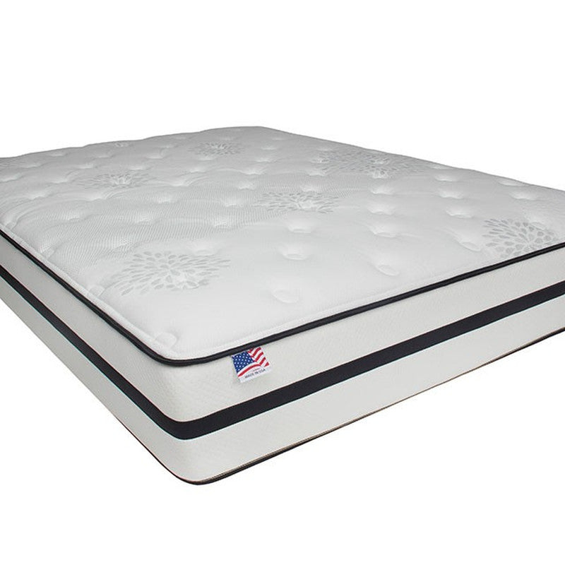 Kastel White Queen Mattress - Ornate Home
