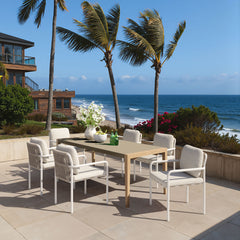 Kata Gray Dining Table - Ornate Home