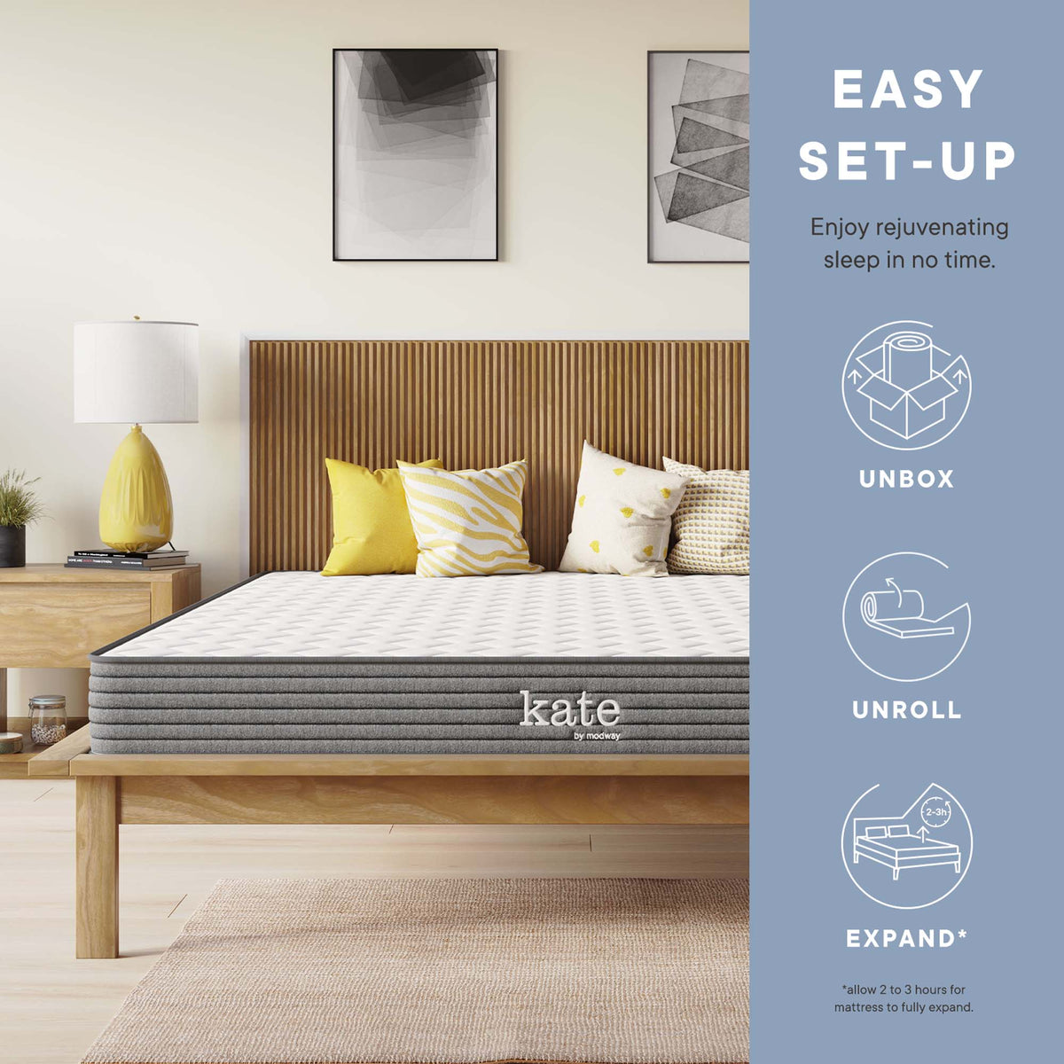 Kate 6" King Mattress - Ornate Home