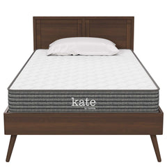 Kate White 6" Narrow Twin Mattress - Ornate Home