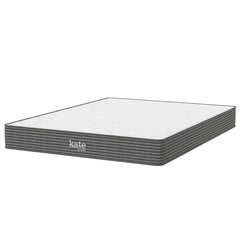 Kate White 8" Queen Mattress - Ornate Home