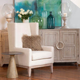 Katella Ivory Occasional Chair - Ornate Home