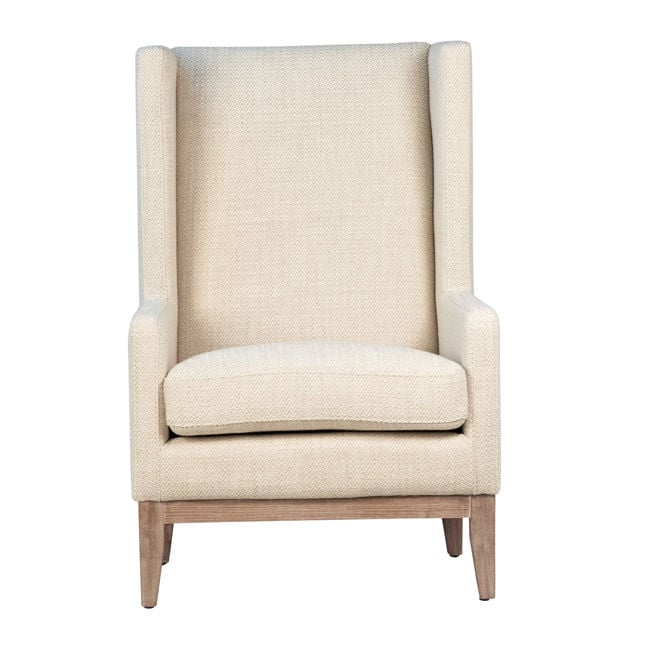 Katella Ivory Occasional Chair - Ornate Home