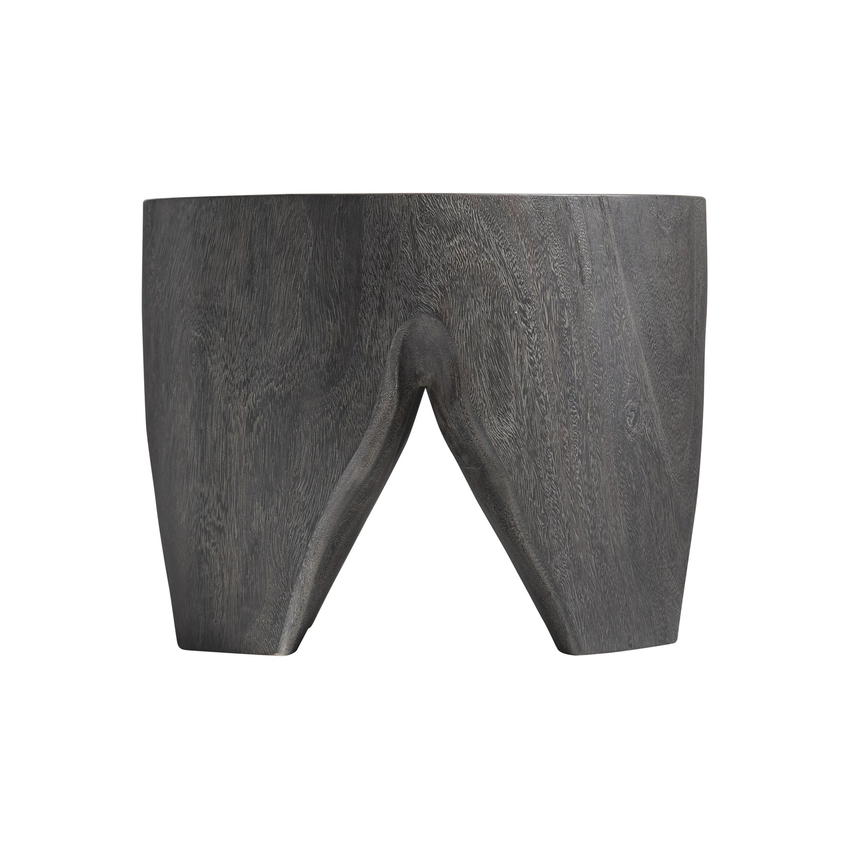 Kateri Smoked Truffle Accent Table - Ornate Home