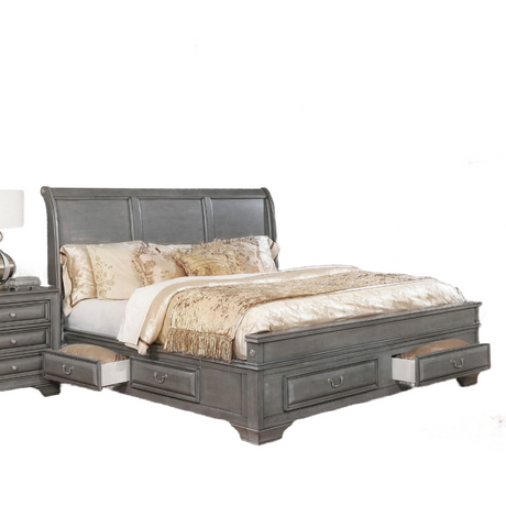 Katherine Gray 5 Pc. Queen Bedroom Set w/ 2NS - Ornate Home