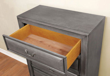 Katherine Gray 5 Pc. Queen Bedroom Set w/ Chest - Ornate Home