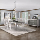 Katia Gray Arm Chair (Set Of 2) - Ornate Home