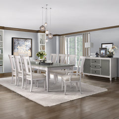 Katia Gray Arm Chair (Set Of 2) - Ornate Home