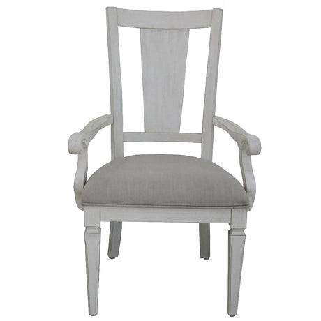 Katia Gray Arm Chair (Set Of 2) - Ornate Home