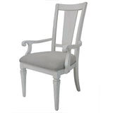 Katia Gray Arm Chair (Set Of 2) - Ornate Home