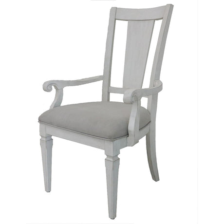 Katia Gray Arm Chair (Set Of 2) - Ornate Home
