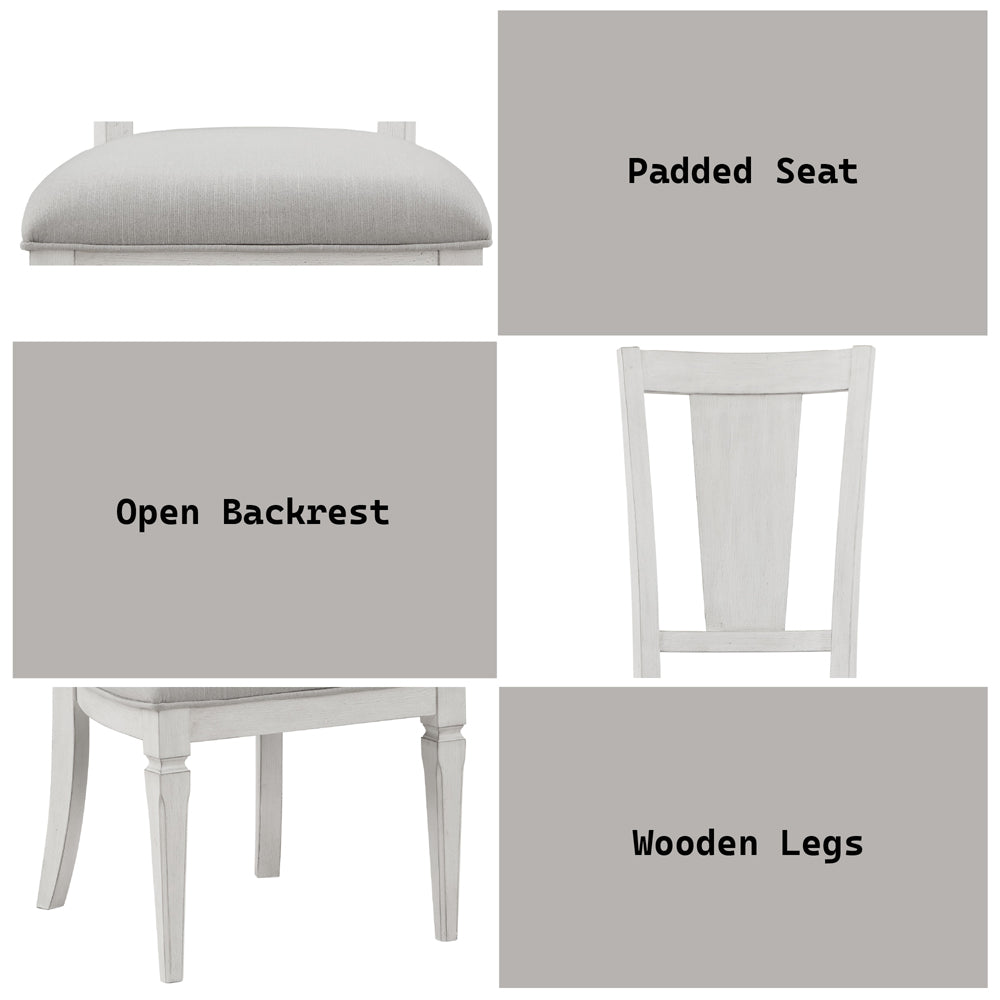 Katia Gray Side Chair (Set Of 2) - Ornate Home