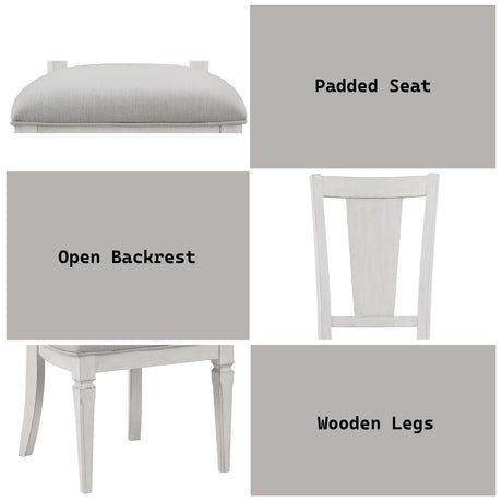 Katia Gray Side Chair (Set Of 2) - Ornate Home