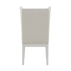 Katia Light Gray/Weathered White Hostess Chair (Set of 2) - Ornate Home