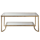 Katina Gold Leaf Coffee Table - Ornate Home