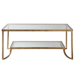 Katina Gold Leaf Coffee Table - Ornate Home