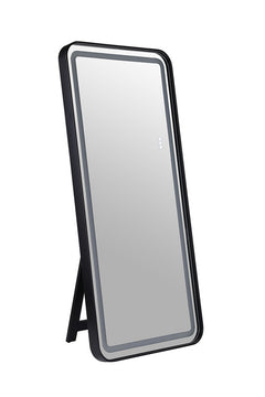 Katlyn Black Floor Mirror - Ornate Home
