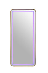 Katlyn Gold Floor Mirror - Ornate Home