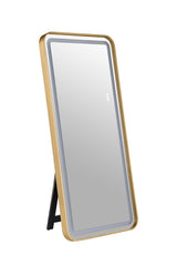 Katlyn Gold Floor Mirror - Ornate Home