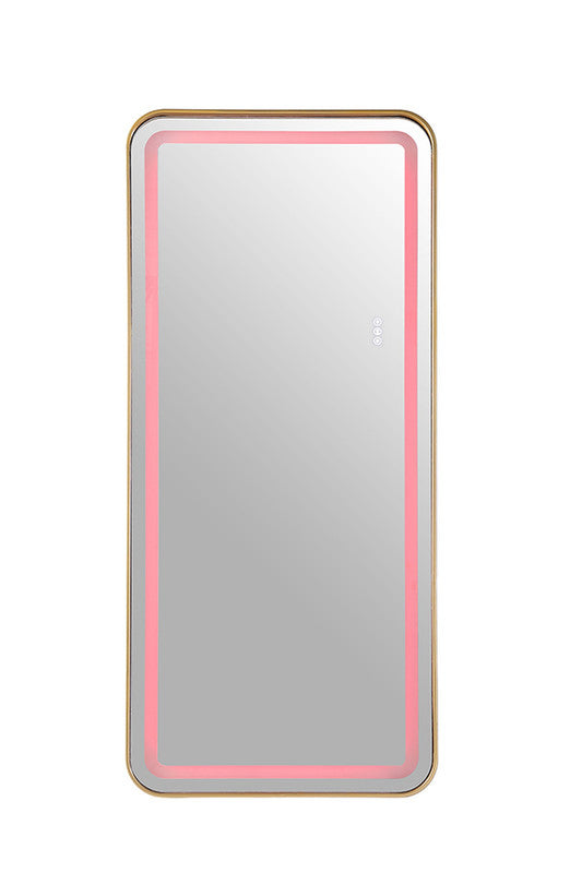 Katlyn Gold Floor Mirror - Ornate Home