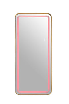 Katlyn Gold Floor Mirror - Ornate Home