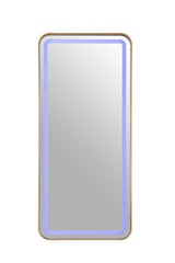 Katlyn Gold Floor Mirror - Ornate Home