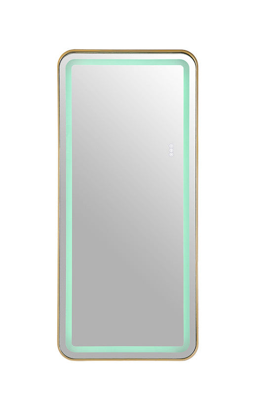 Katlyn Gold Floor Mirror - Ornate Home